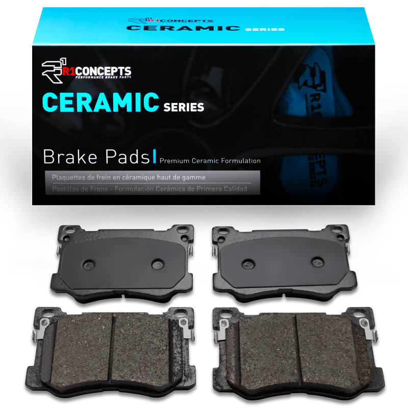 Genesis G80 Brake Pads - Front - R1 Concepts - Ceramic - `15-`20